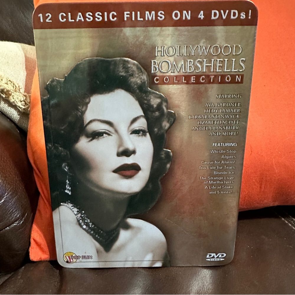 Hollywood Bombshells (DVD, 2010, 4-Disc Set,‎ Tin Case)